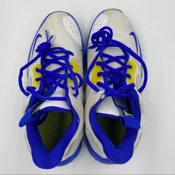 Nike KD Trey 5 VII (gs) White and Blue Basketball Sneakers - Picture 6 of 8